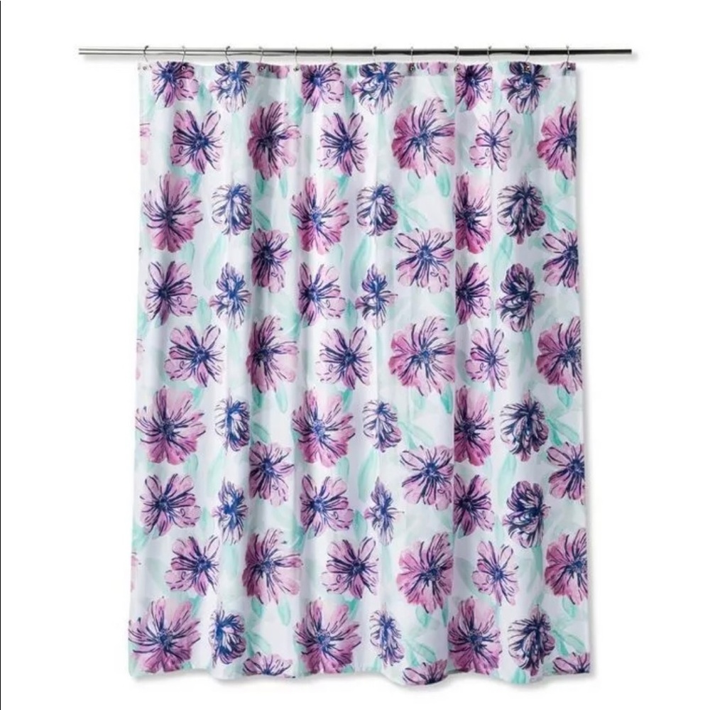 🆕Floral Rosebloom Shower Curtain Rosebloom 72x72"